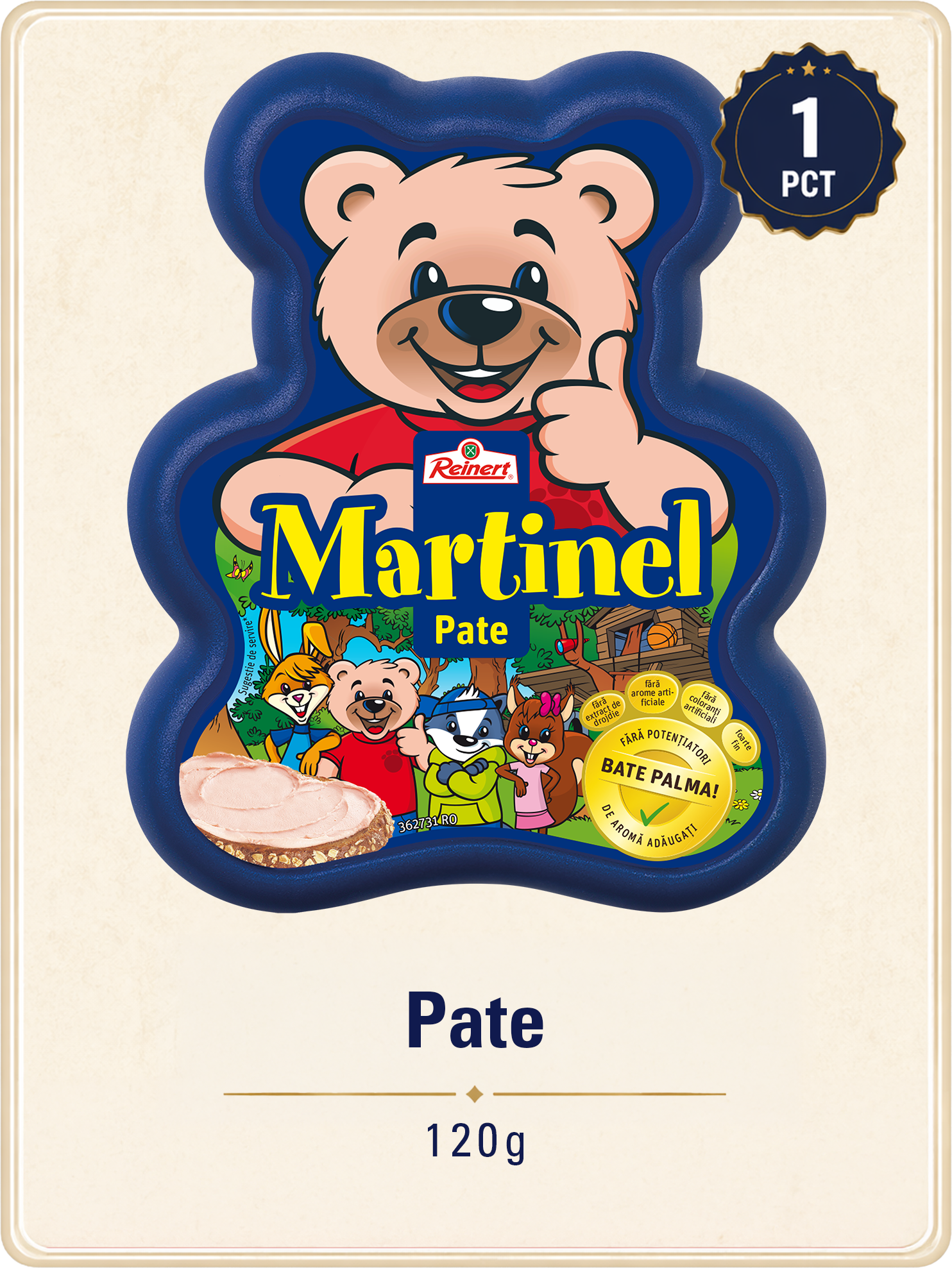 Martinel pate 125g